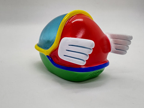 ファンタジーゾーン」の主人公「オパオパ」のソフビフィギュアがトライ