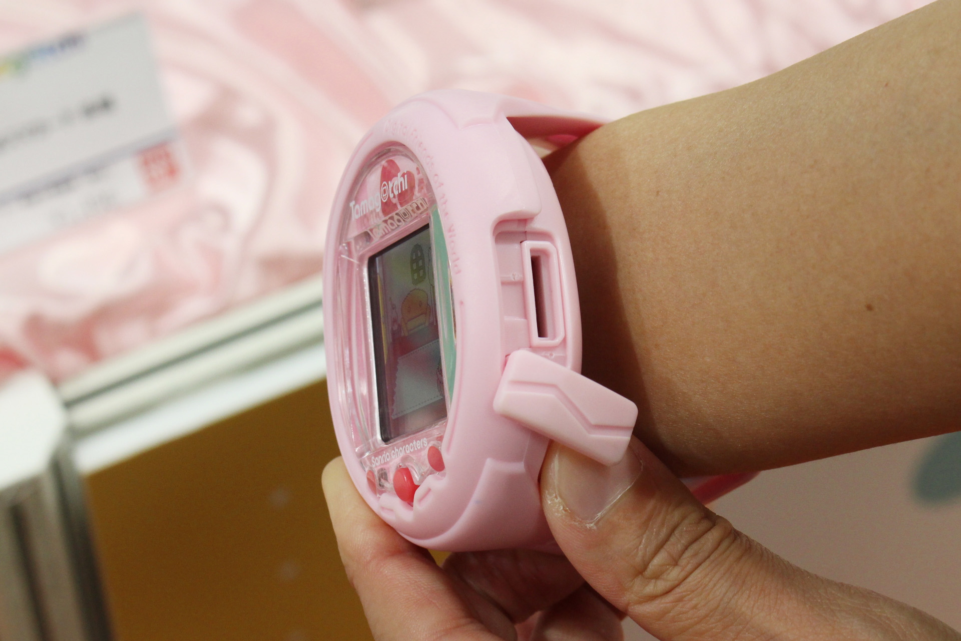 本体にはカードスロットがあり、別売りの「たまスマカード」でキャラを増やせる