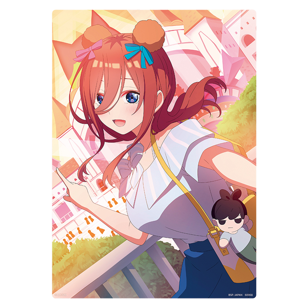 H賞：中野三玖 描きおろしイラストボード