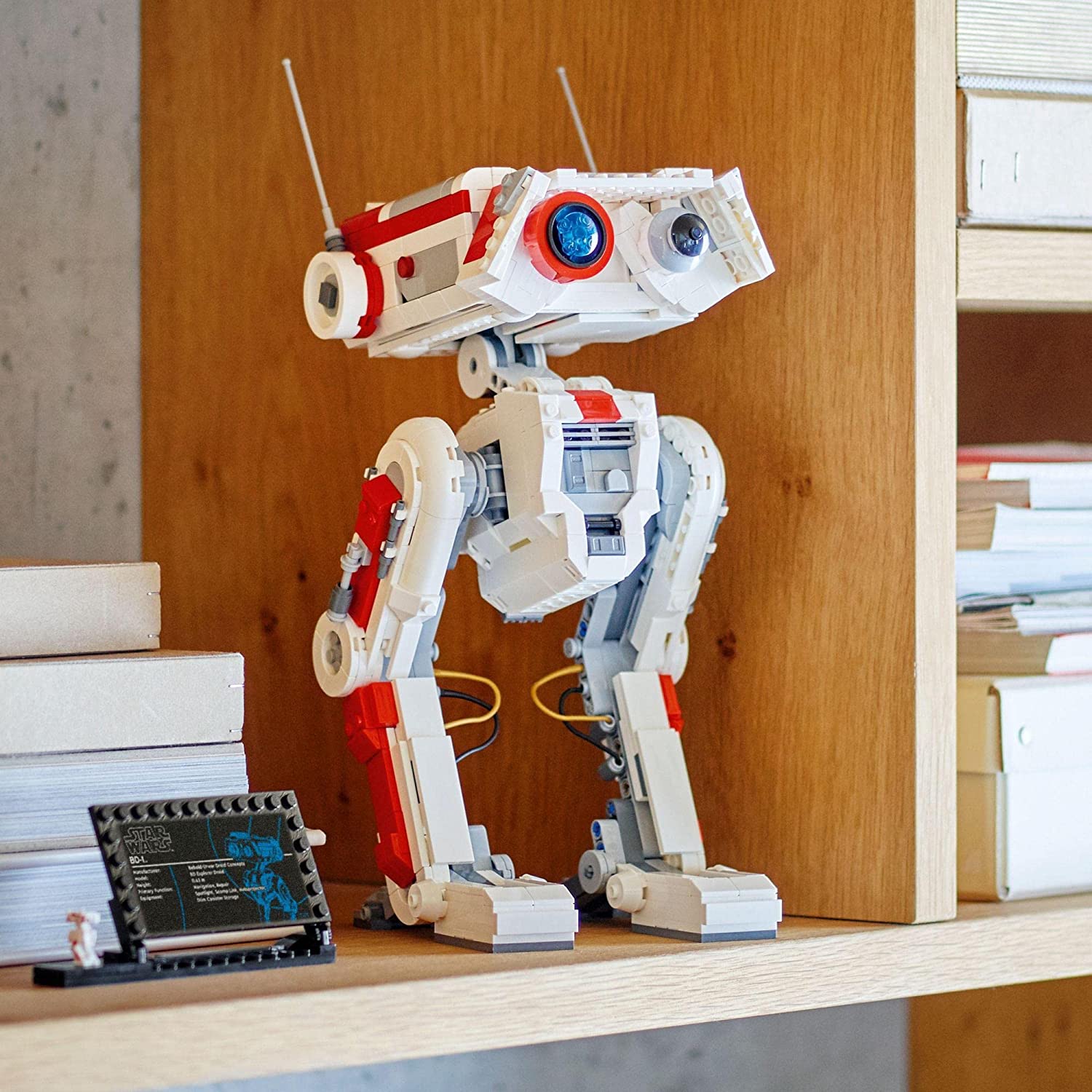 データプレートと並べて飾れる