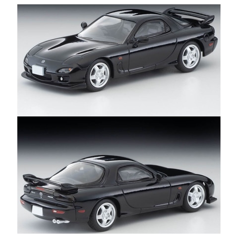 トミカリミテッドヴィンテージネオ マツダRX-7」に新色、銀・黒が登場