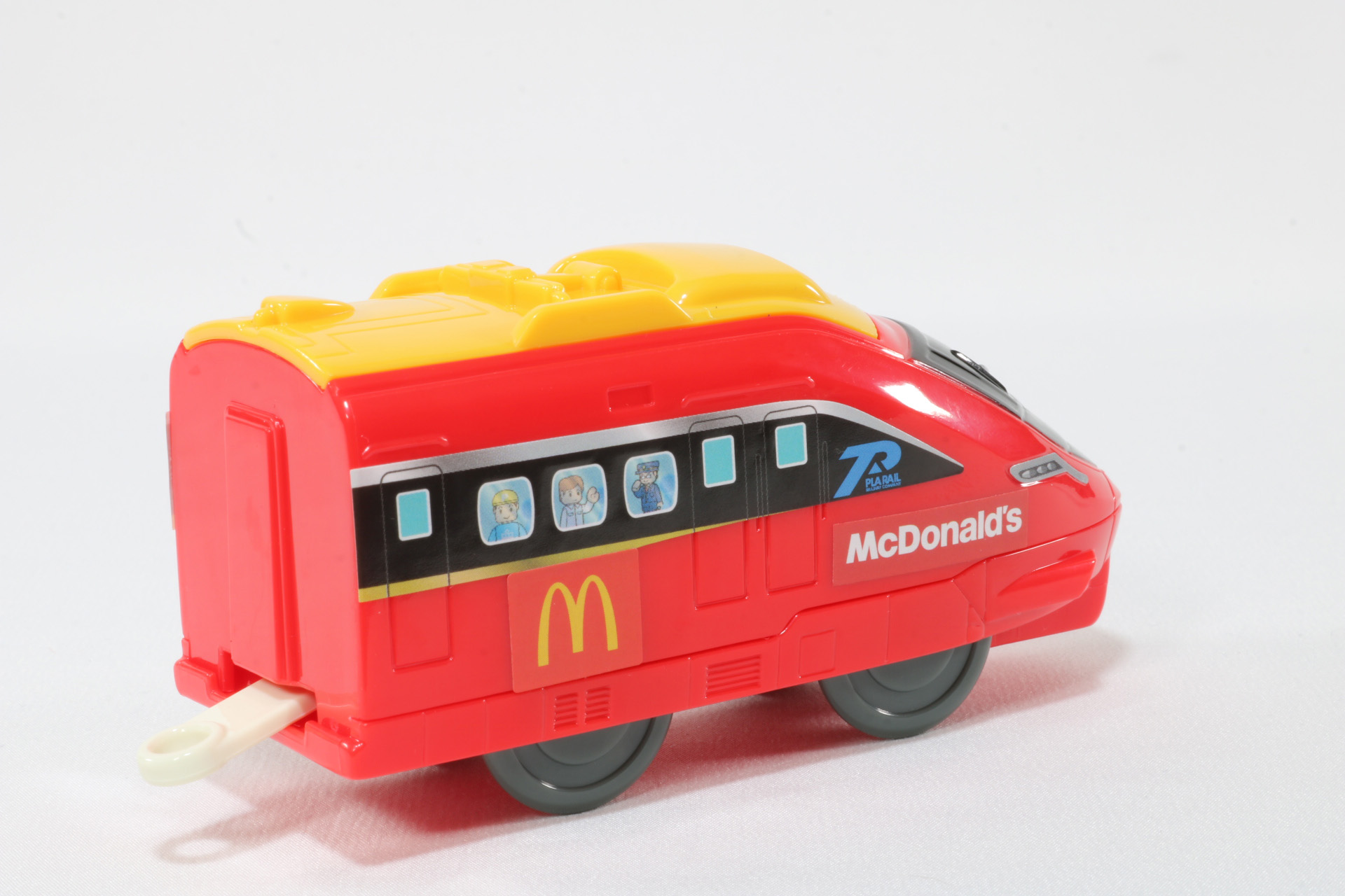 側面にはマクドナルドのマークが入っている