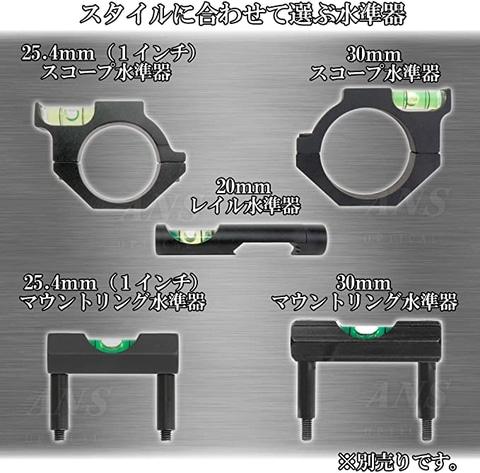ANS OPTICAL 光学式標準器 ANS Opticalのエアガン用水平器が「Amazonタイムセール」にてお買い得