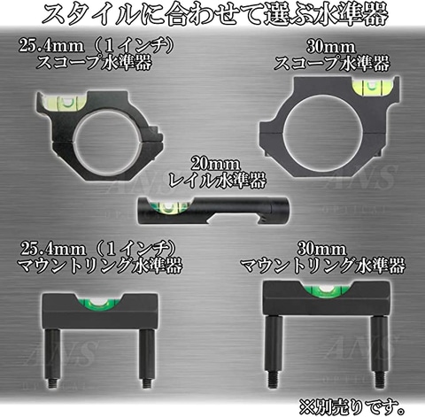 ANS Opticalのエアガン用水平器が「Amazonタイムセール」にてお買い得
