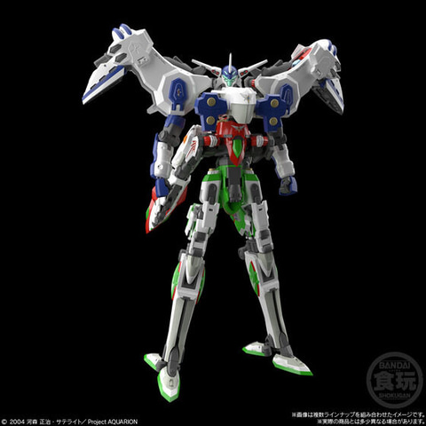 SMP アクエリオン　4種セット( 未開封品) SMP [SHOKUGAN MODELING PROJECT] 創聖のアクエリオン 強攻型