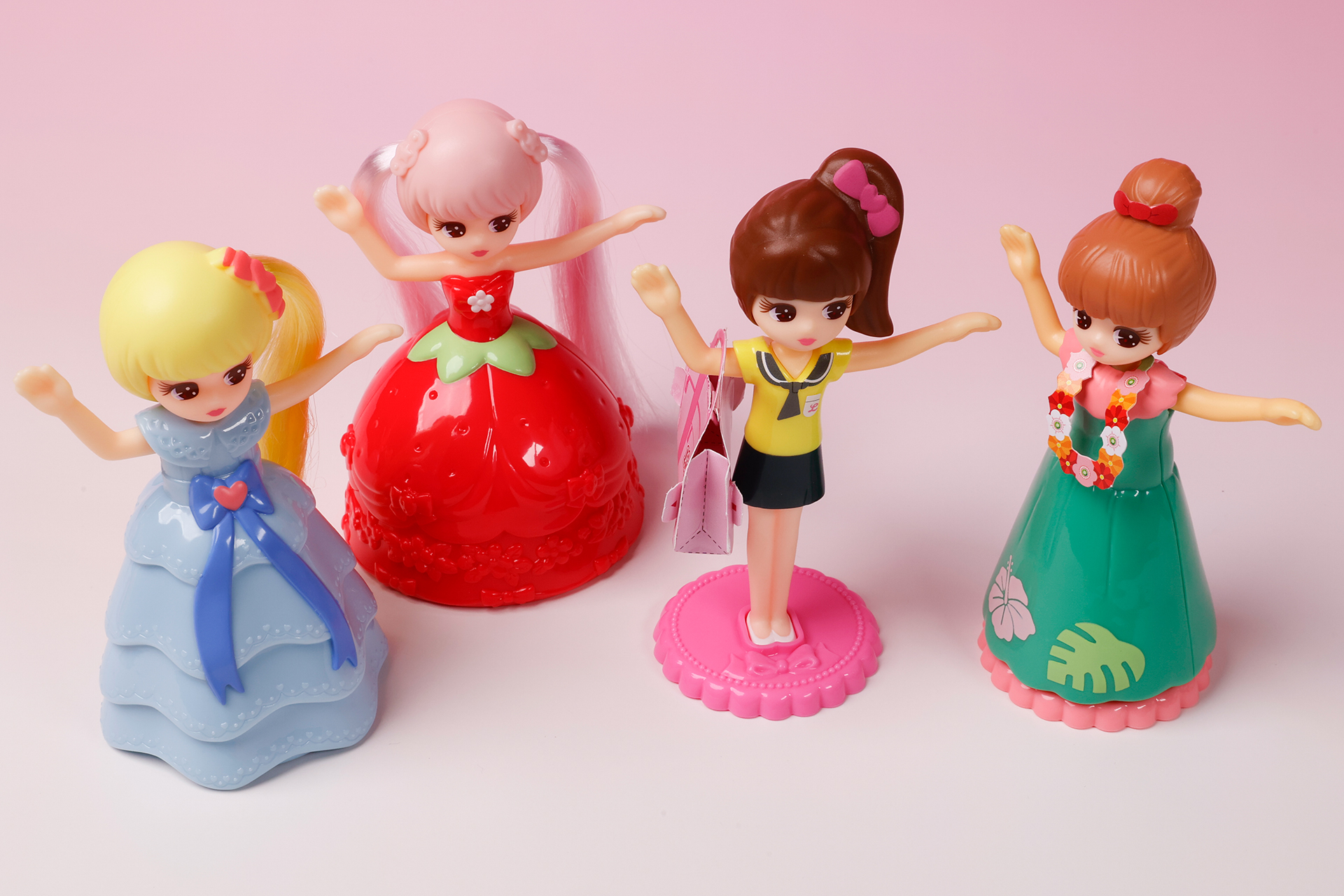 第1弾と第2弾で異なる遊び方ができるのも、今回のハッピーセット「リカちゃん」の特徴だ