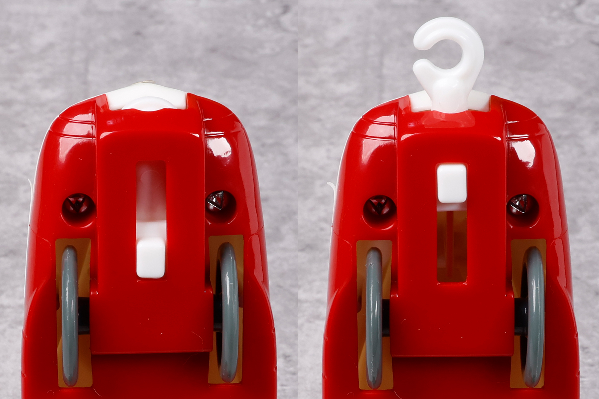 連結パーツは収納可能だ