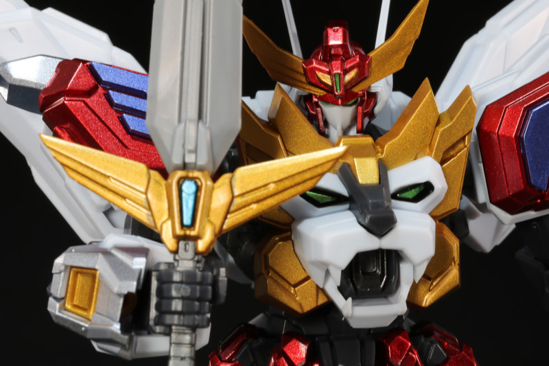 パースつきカイザーソードでよりダイナミックな表現ができる