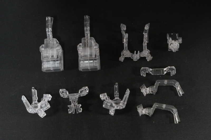 シーン再現用のクリアパーツ