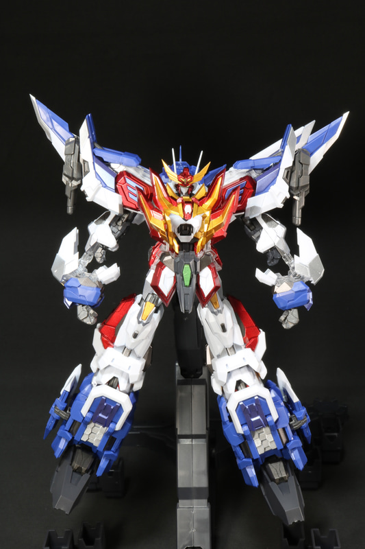 キングエクスカイザーとドラゴンジェットのフォームアップシーンが完成