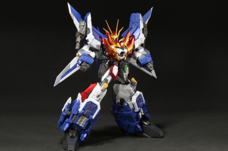 パースつきのカイザーソードは補助支柱で支える