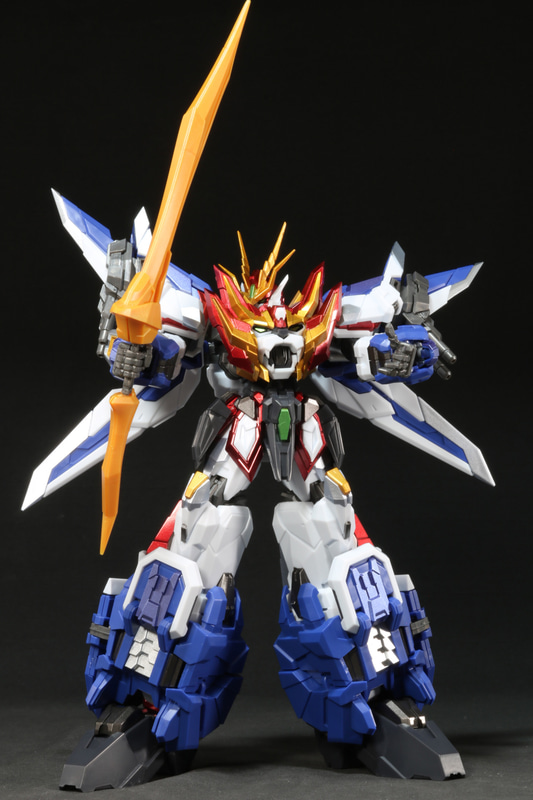 パースつきのカイザーソードは補助支柱で支える