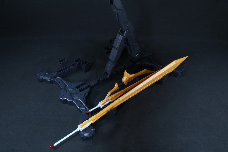 武器のディスプレイ