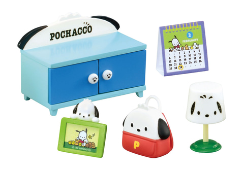 ミニチュアフィギュア「ポチャッコのおうち」本日発売 - HOBBY Watch