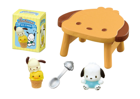 ミニチュアフィギュア「ポチャッコのおうち」本日発売 - HOBBY Watch