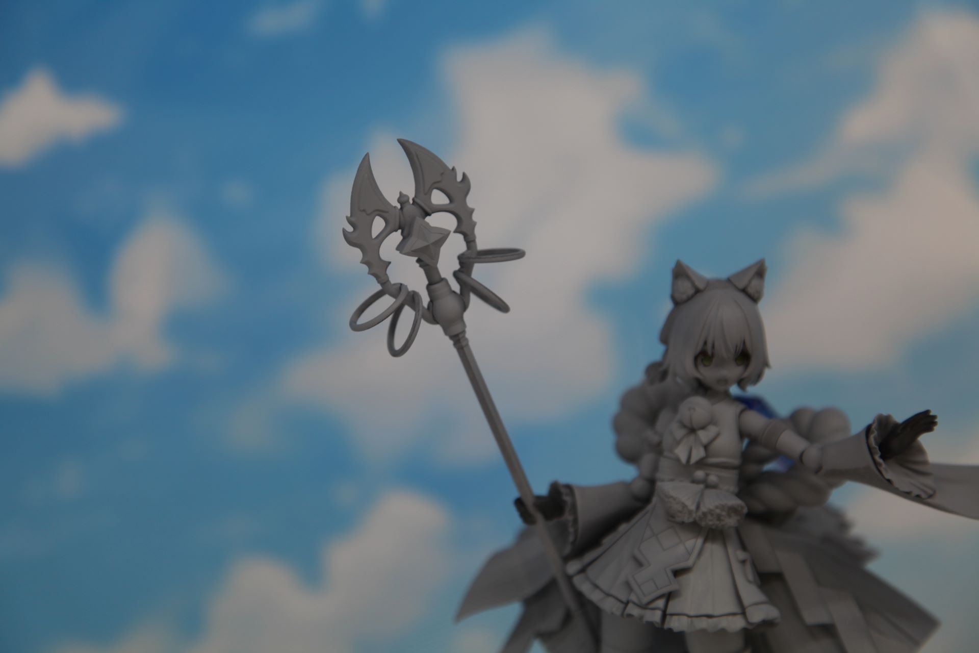 錫杖のような杖を装備しており後方支援であることを感じさせる