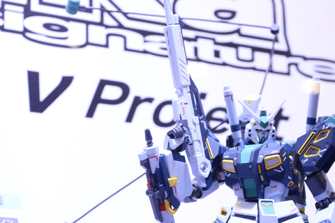 量産型νガンダム(黄色) 完品 新品未使用品 本弾マーク29 BB戦士 ガシャ METAL ROBOT魂（Ka signature） ＜SIDE MS＞ 量産型νガンダム