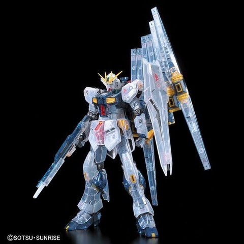 プレバン、「RG νガンダム」のクリアカラーやガンダムベース限定
