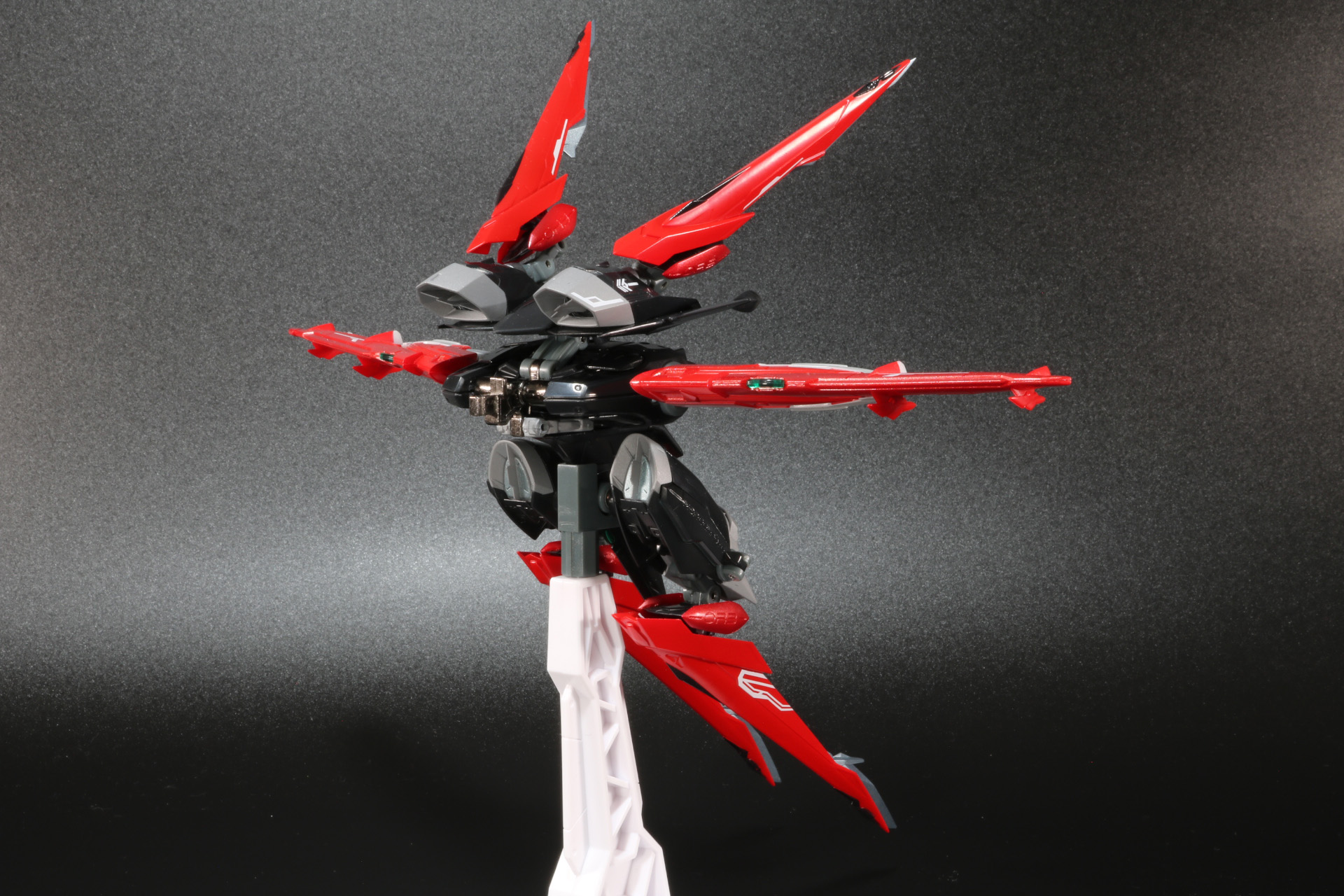 修正前のパーツを装着したフライトユニット