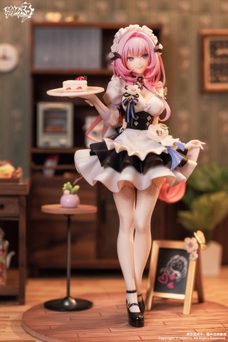 エリシア フィギュア ピンクのメイドさん♪Ver. 予約特典付属 新品未開封品 崩壊3rd」より“ピンクのメイドさん”が登場！ エリシアの