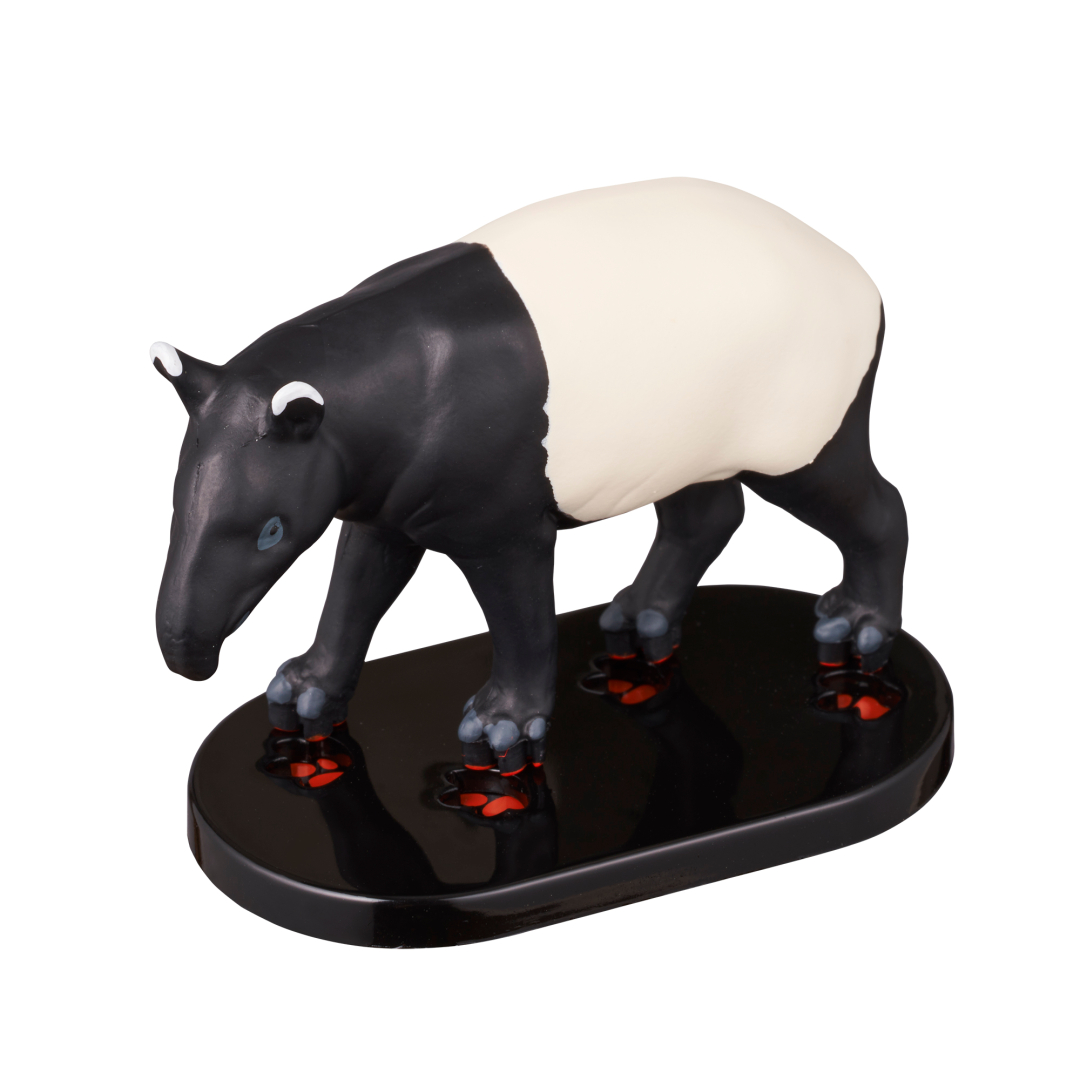 坂井直樹氏（コンセプター）「絶滅危惧種スタンプ （マレーバク）」<br>絶滅危惧種レッドリストのマレーバク。肉球部分がスタンプになっています。