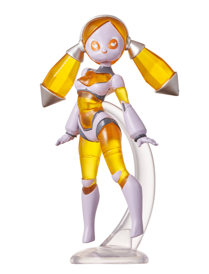 日野晃博氏（ゲームクリエイター、脚本家）「ジュエルエージェント・ベティレイ」<br>太古から地底に眠る琥珀に魂が宿った。中学生メイと出会い引っ込み思案の彼女を救う。