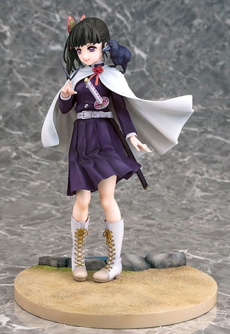 鬼滅の刃」より穏やかな笑みを浮かべる「栗花落カナヲ」のフィギュアが