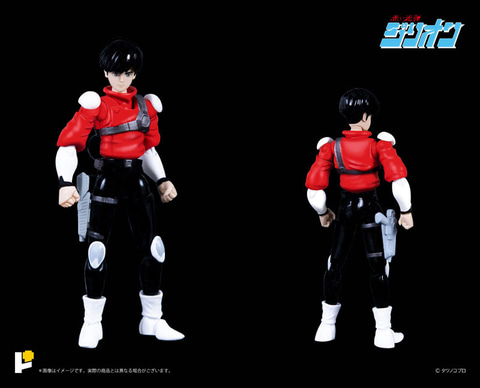 セガ ジリオンハイディティールアクションシリーズ トライチャージャー　絶版品 アニメ「赤い光弾ジリオン」のトライチャージャーのフィギュアがついに