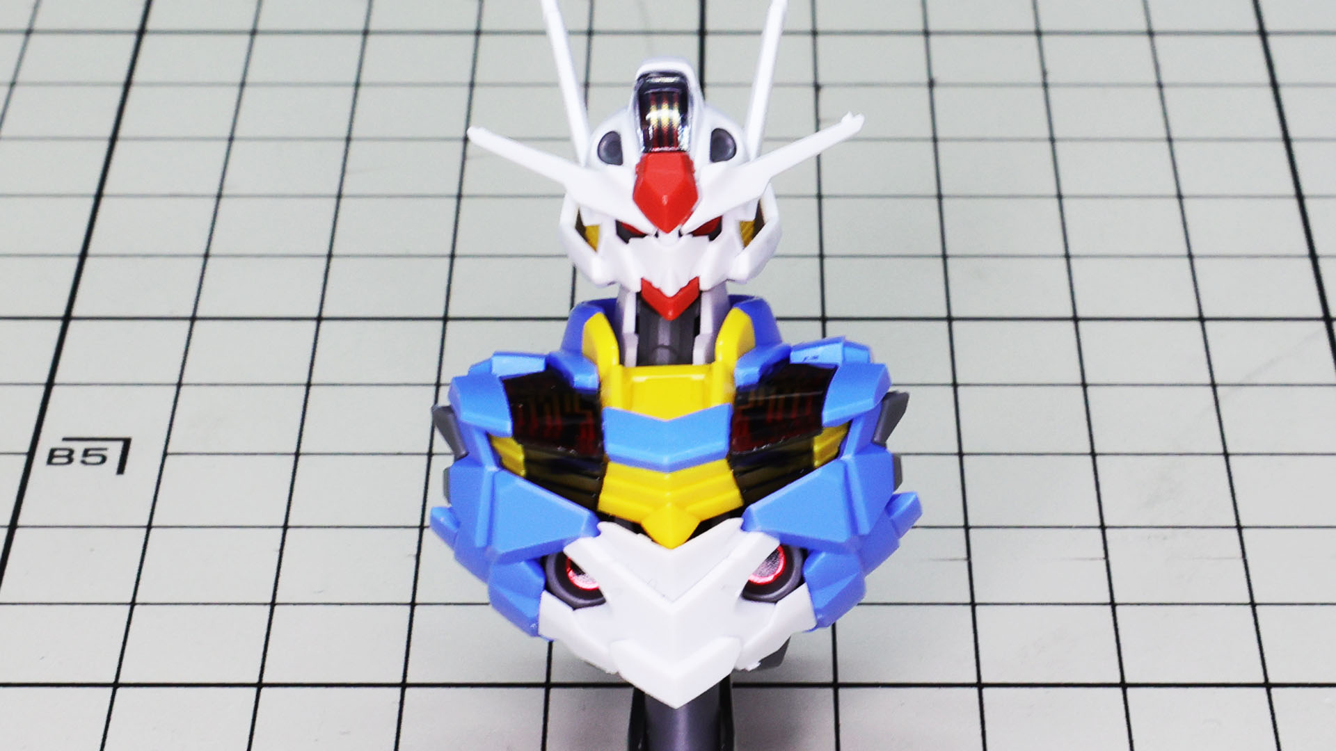 白化したゲート跡をガンダムマーカー（黒）で塗りつぶしてみました