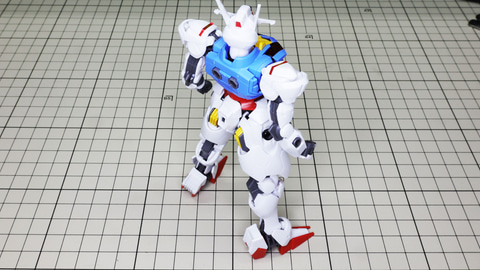 ツインアイ発光！ガンダムMkⅡロールアウト風組立・塗装済完成品HGUC