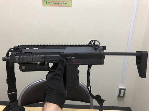 特別企画】サバゲーに向けて愛銃「MP7A1 ブラック」を“架空の近未来