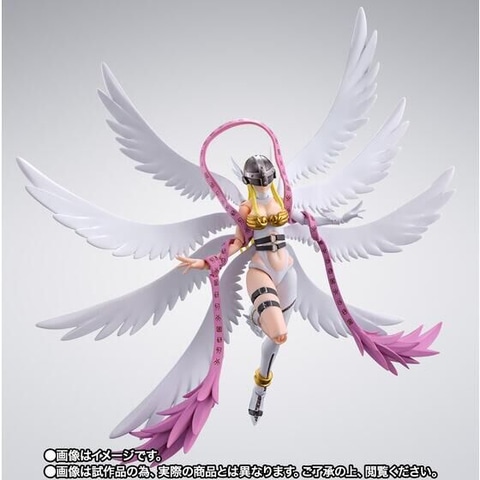 エンジェウーモン　フィギュア 清楚で美しい大天使型デジモンがアクションフィギュア化