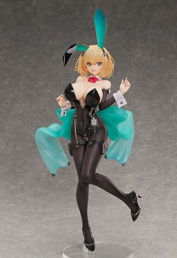 フィギュア化予定の「ソフィア・F・シャーリング 逆バニーVer.」と、頭部の入れ替えが可能