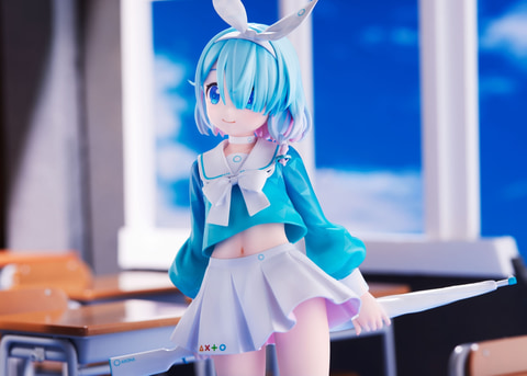 ブルーアーカイブ」より「アロナ」フィギュアがおへそも可愛く再現で