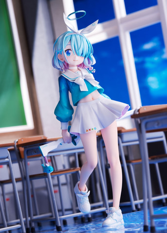 ブルーアーカイブ」より「アロナ」フィギュアがおへそも可愛く再現で
