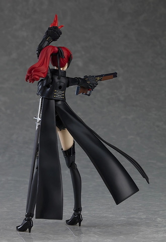 figma 587 ペルソナ5 ザ・ロイヤル　ヴァイオレット　芳澤かすみ 黒い衣装に太ももが映える！ 「P5R」より「ヴァイオレット」が
