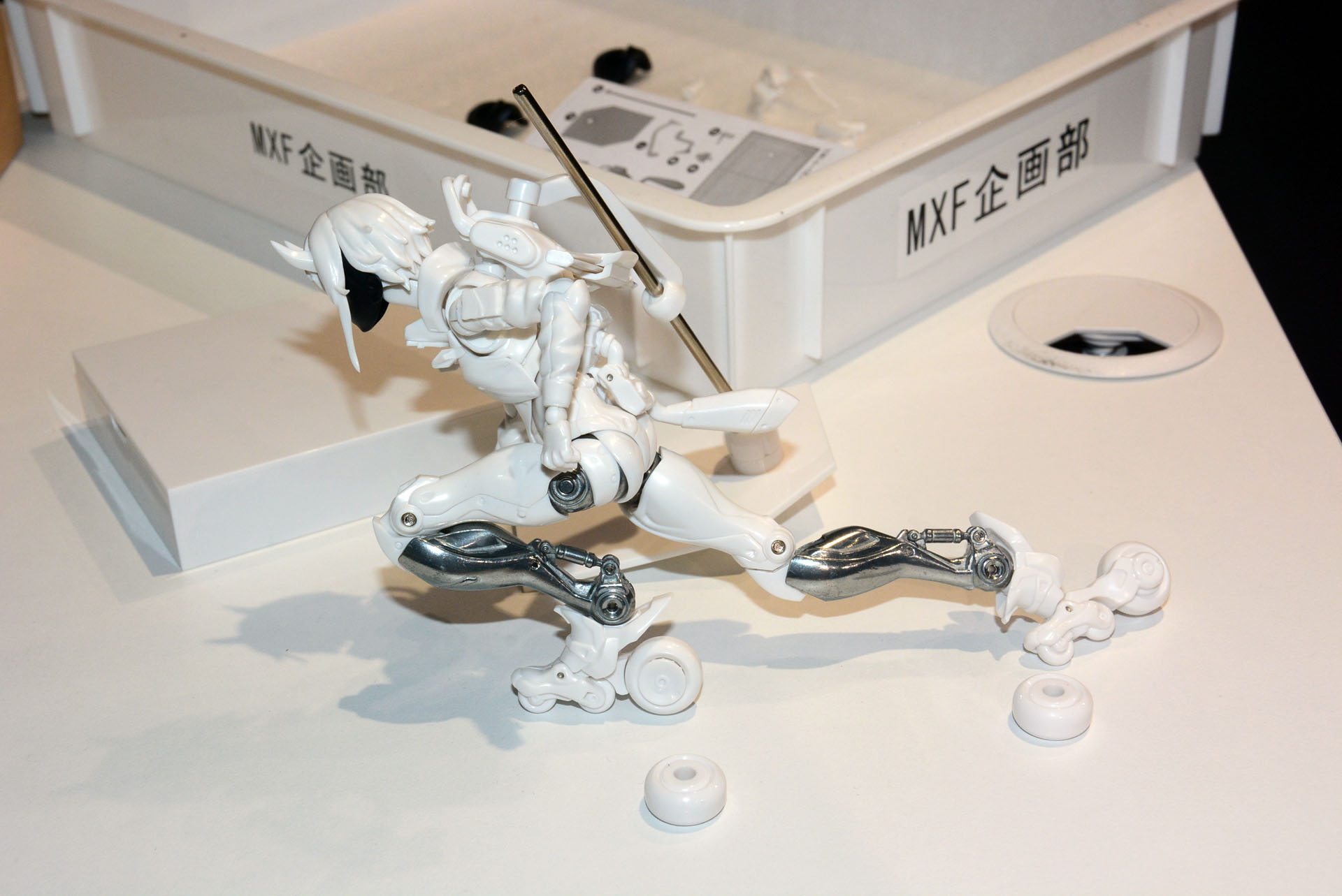 ディスプレイ台も工夫がある