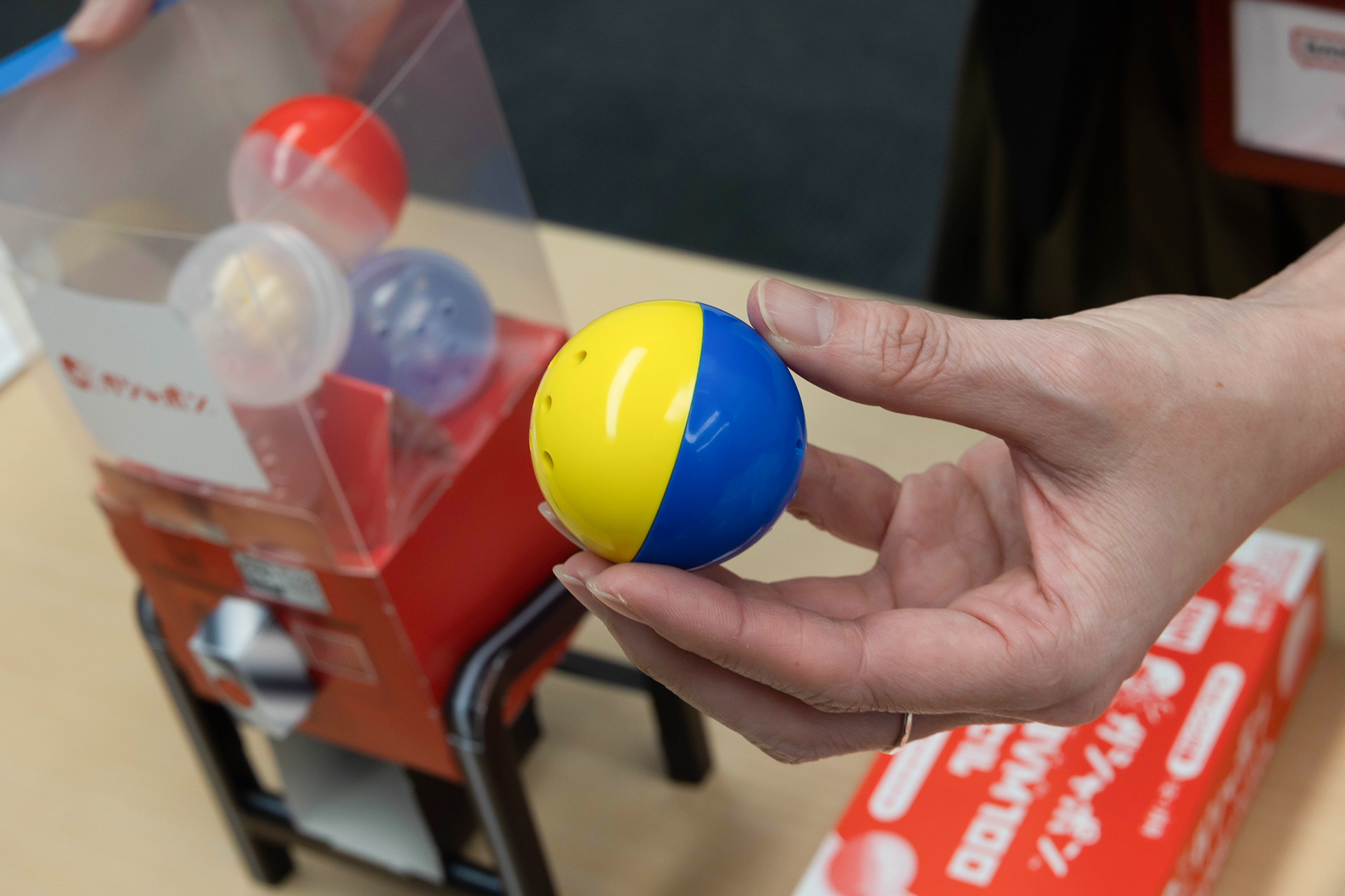 カプセル自体も、いろいろな組みあわせができる