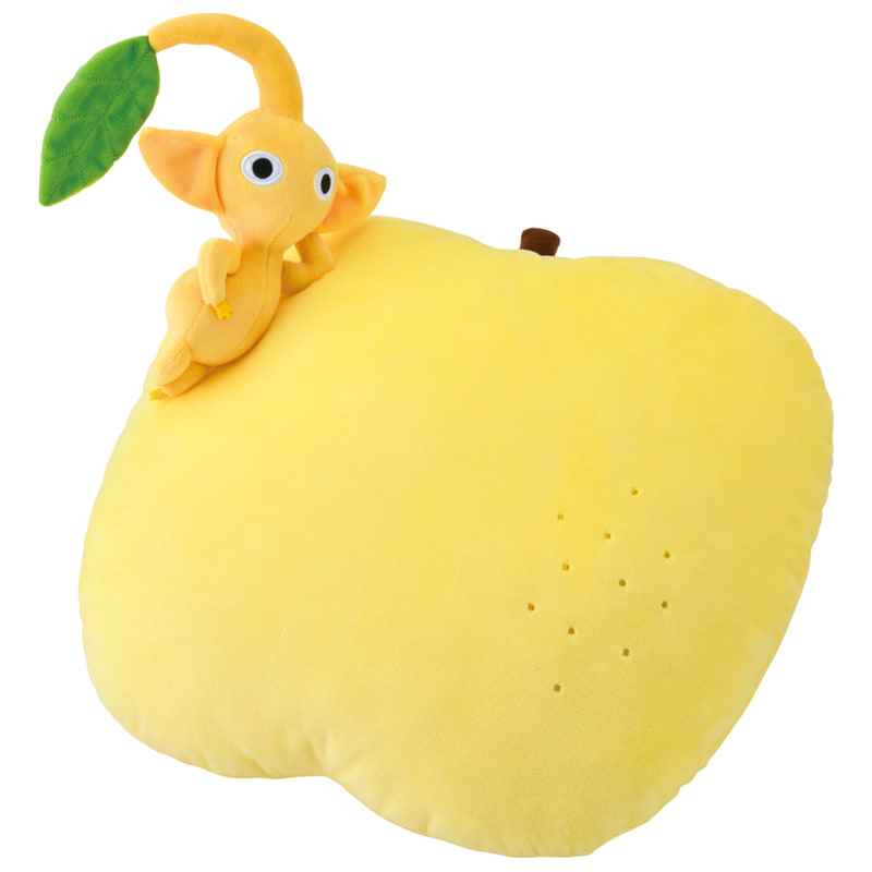 ラストワン賞 シャクシャクノミのクッション with 黄ピクミン