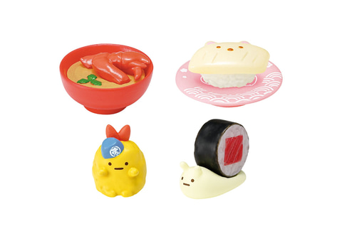 へいおまち！たのしいすみっコ回転寿司♪リーメントすみっコぐらしミニチュア ミニチュアフィギュア「へいおまち！たのしいすみっコ回転寿司