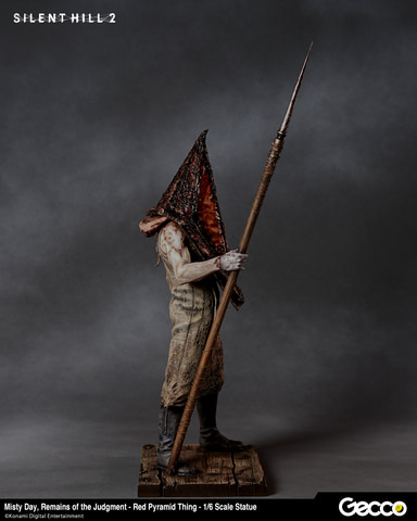 未開封　Gecco レッドピラミッドシング スタチュー Gecco、「SILENT HILL 2」のスタチュー第1弾「レッドピラミッドシング