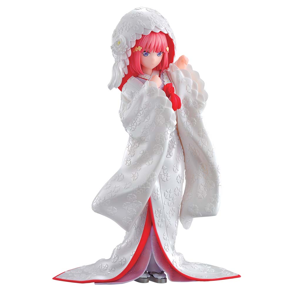 B賞：中野二乃 白無垢フィギュア　約18cm