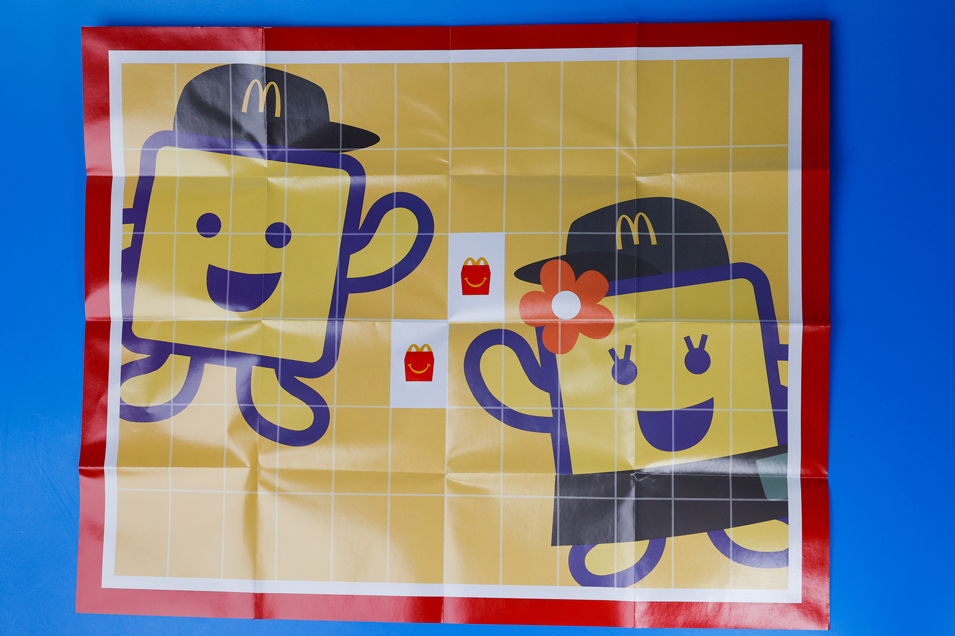 シートは両面仕様になっており、こちらはもじぴったんバージョンだ