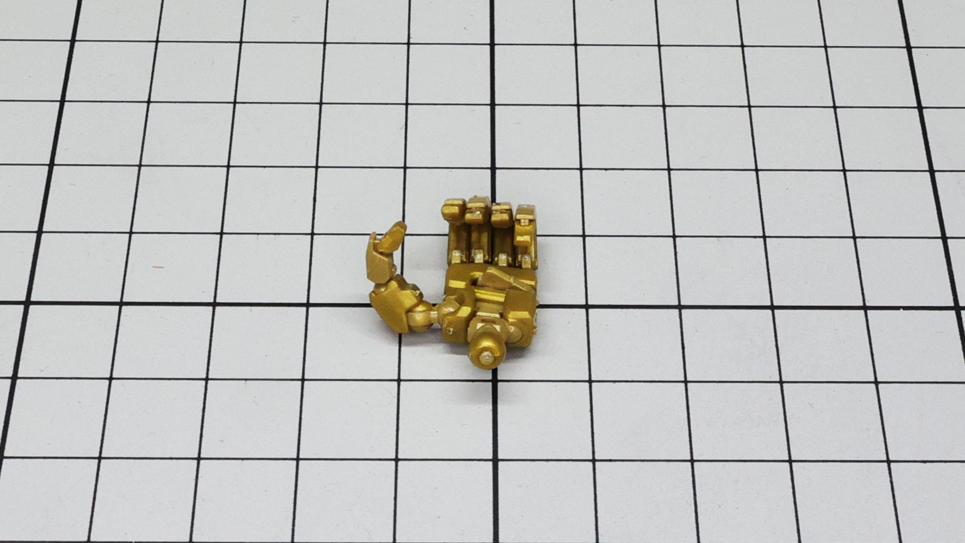 各部をゆっくり回転させてなじませます