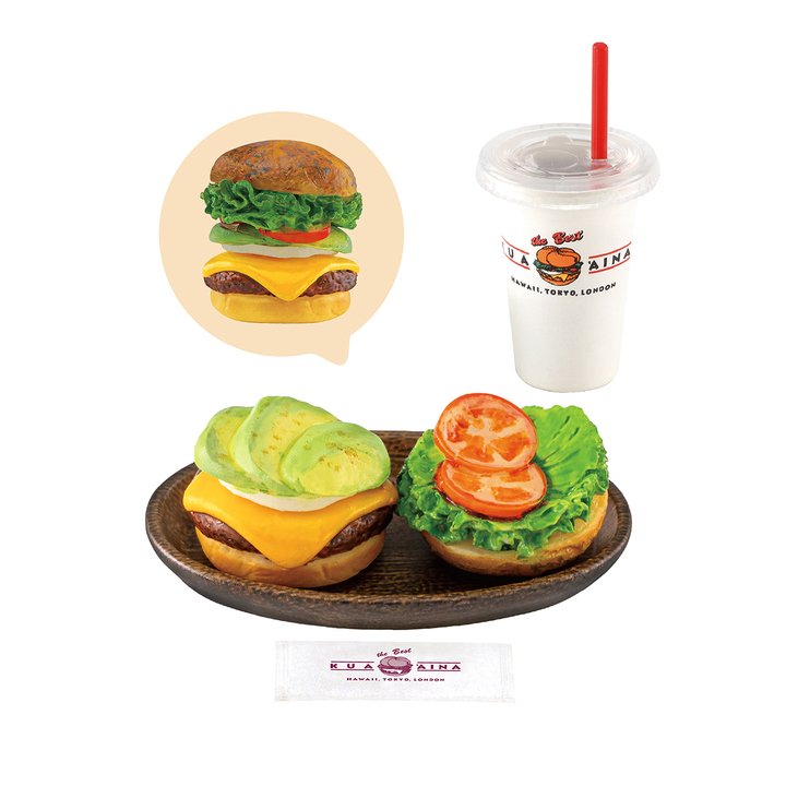 厚切りチェダーアボカドバーガー・コーラ