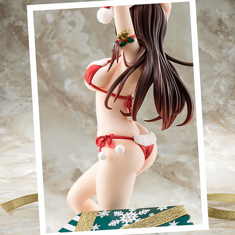 彼女、お借りします」より「水原千鶴 サンタビキニdeふわもこ