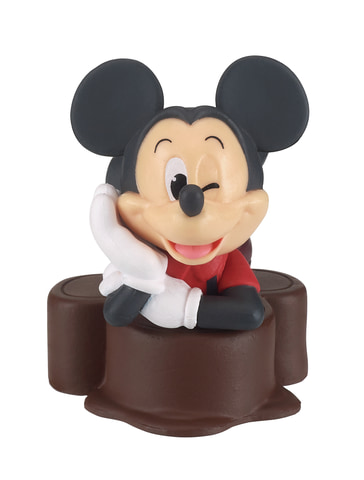 チョコレートカラーが可愛い！ ガチャ「ディズニーキャラクター