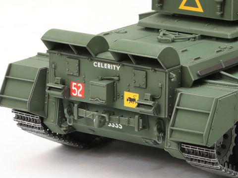 タミヤ、プラモデル「1/35 イギリス巡航戦車 コメット」本日発売
