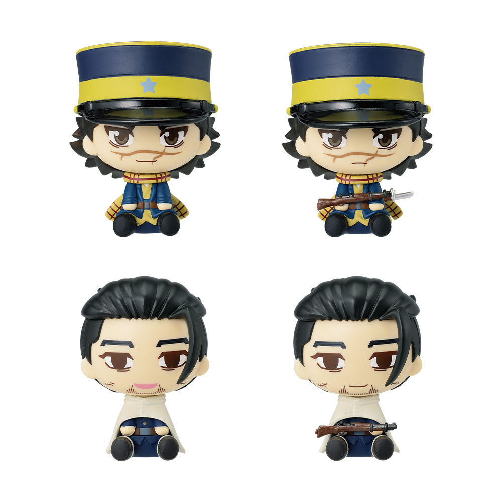 H賞：ちょこのっこフィギュア 杉元と尾形　約4.5cm