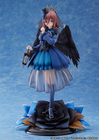 黒く染まった堕天使姿の中野三玖が立体化。「五等分の花嫁∬」より